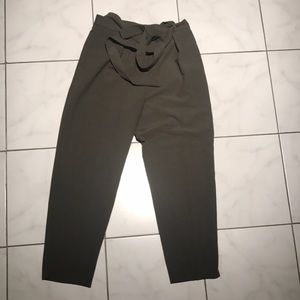 dark green pants
